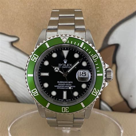 Rolex Submariner Ghiera Verde FAT FOUR 